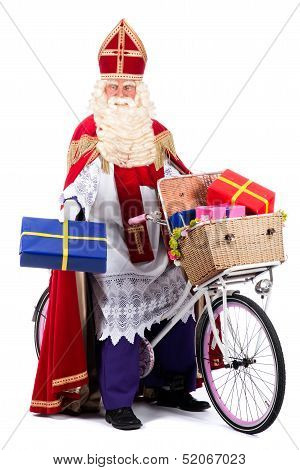 Sinterklaas On A Bike