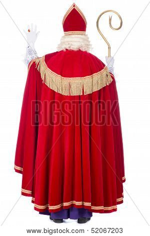 Sinterklaas From The Back