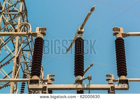 Power station for making electric energy