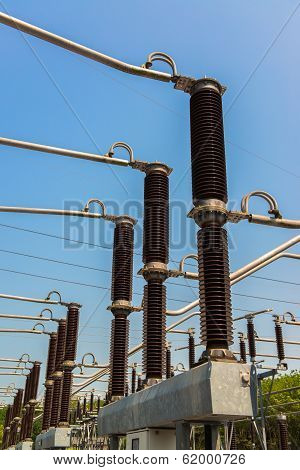 Power station for making electric energy