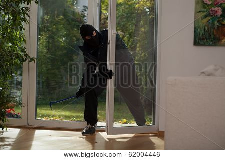 Balcony Window Burglary
