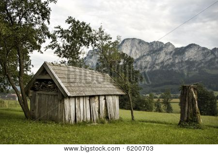 Derelict Barn in the Austrian Alps