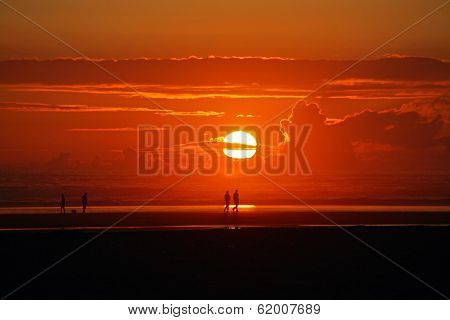 Sunset at the Beach