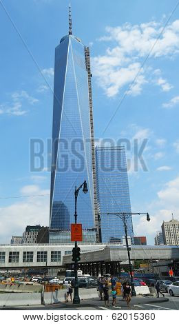 Freedom Tower in Lower Manhattan