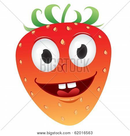 Strawberry cartoon