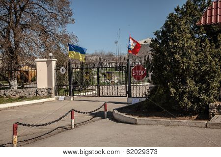 Belbek Military Base ?4515 In Crimea, Ukraine