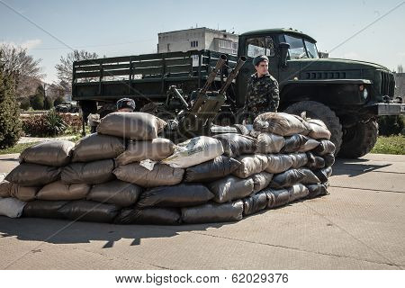 Belbek Military Base ?4515 In Crimea, Ukraine