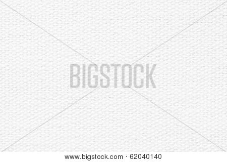 White Coarse-grained Texture Of Rough Fabric