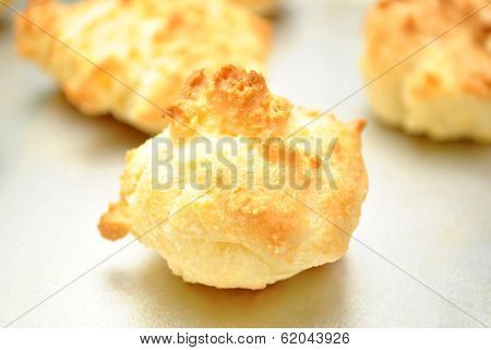 Browned Biscuit Close-up