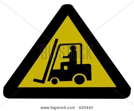 Gaffeltruck Truck tegn Illustration