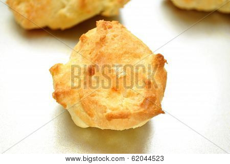 Close-up Of A Cooked Biscuit