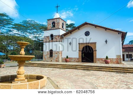 Church In Mesa De Los Santos