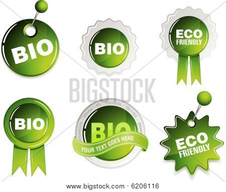 set van bio tekenen