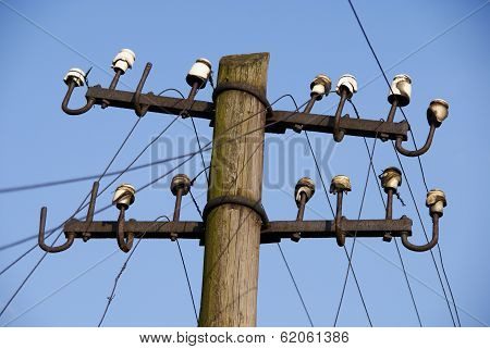 Old electricity masthead