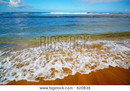 Kee Beach, Kauai, Hawaii