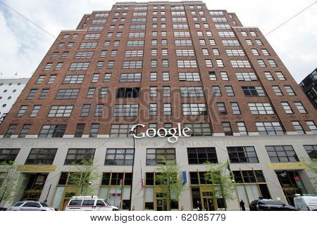 NEW YORK CITY - APRIL 19: A general exterior view of the offices of Google in New York City, on Friday, April 19, 2013.