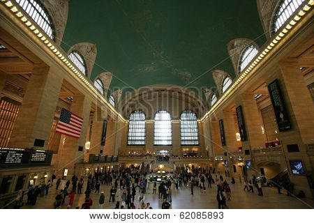 NEW YORK CITY - APRIL 19: A general interior view of Grand Central Terminal in New York City, on Friday, April 19, 2013.
