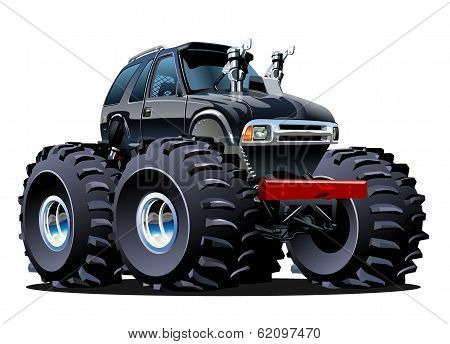 Cartoon Monster Truck