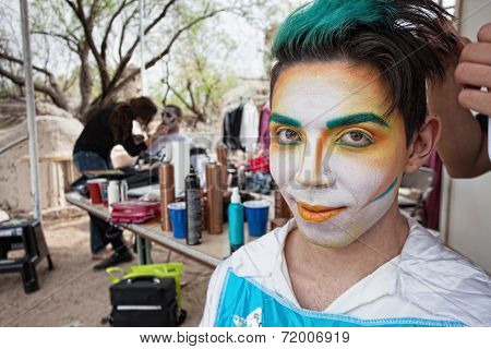 Handsome Male Cirque Actor