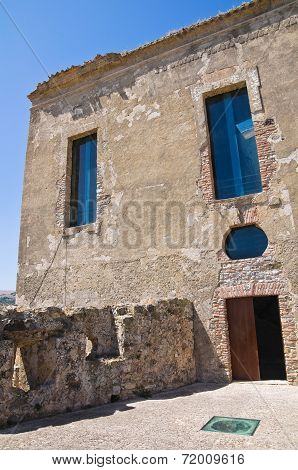 Swabian Castle of Rocca Imperiale. Calabria. Italy.