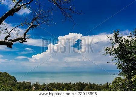 Sea View From The Mountain