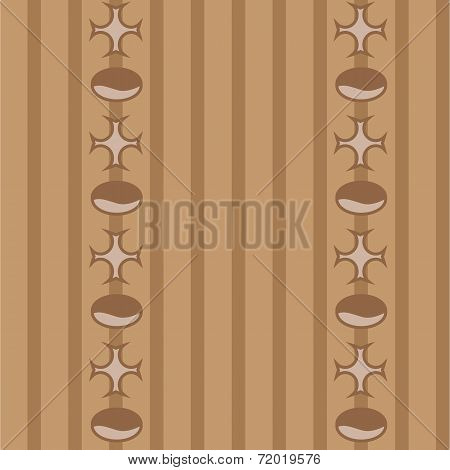 The Brown Coffee Pattern Vintage