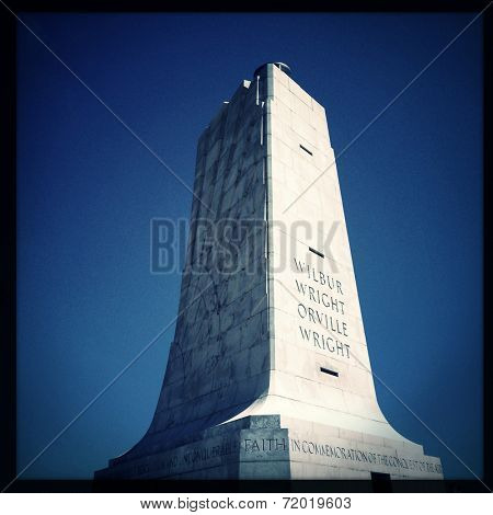 Instagram filtered image of The Wright Brothers National Memorial, Kill Devil Hills, North Carolina