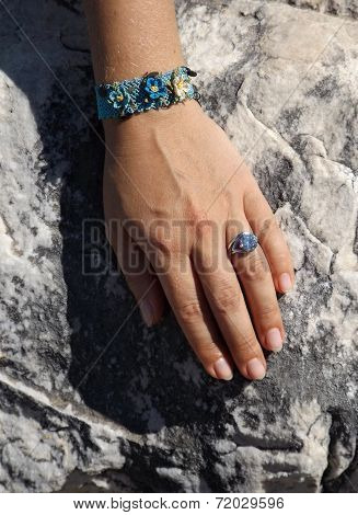 Woman's hand