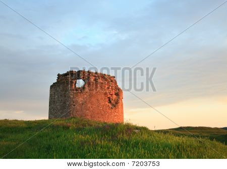 Krim alte Festung Sunset View (Ukraine).