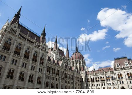 Parliament building in Budapest, Hungary