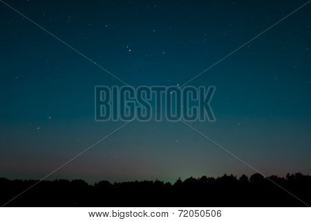 Aurora Over St. Peter-ording, Germany, On September 12, 2014