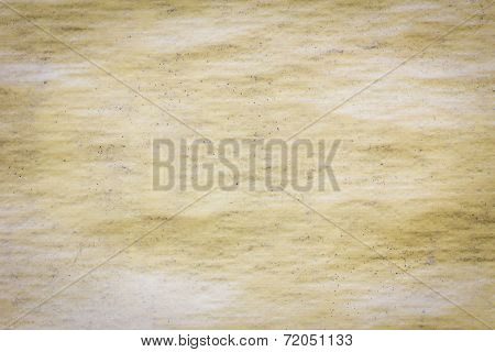Dirty Old Yellow Plastic Sunblind Background With Dust