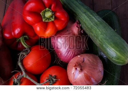 Fall Vegetable Ready For Cooking