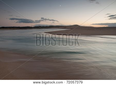 Frouxeira Beach In Valdovino, Galicia, Spain.