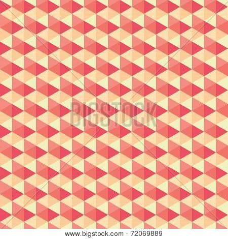 creative hexagonal pattern design background vector