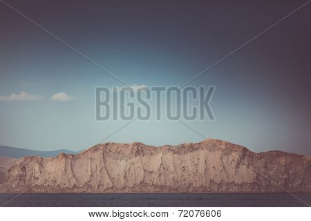 beautiful sealandscape in Crimea, Ukraine