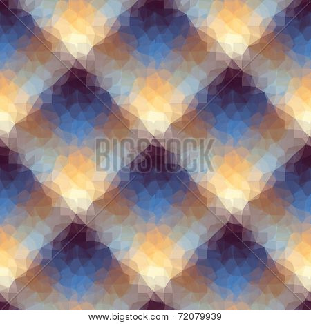 Geometric diagonal plaid.