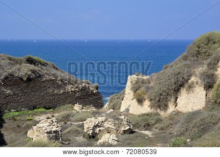 Mediterranean Seaside, Israel.