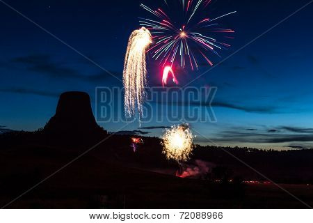 Fireworks In Wyoming