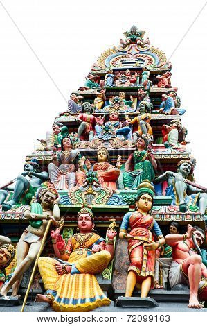 Oldest Hindu Temple Sri Mariamman In Singapore