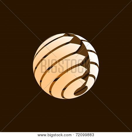 Abstract Globe