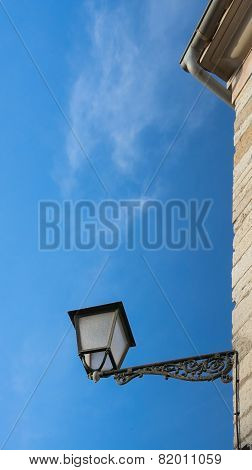 Street Light And Blue Sky