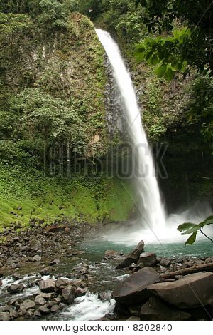 La Fortuna vattenfall, Costa Rica