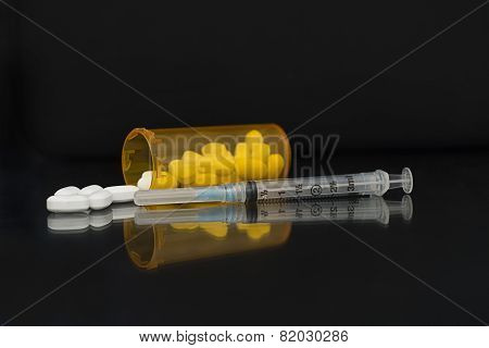pharmacy vaccination syringe