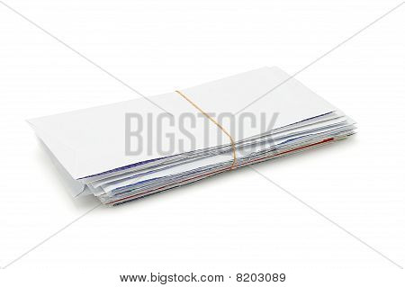 Stack Of Opened Envelopes