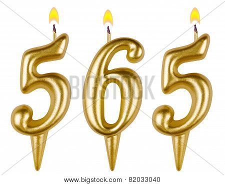 Candles Number Five Hundred Sixty-five
