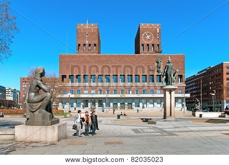 Oslo. Norway. The City Hall