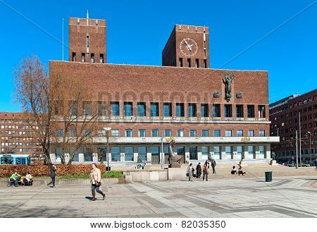 Oslo. Norway. The City Hall