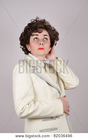 Conceited woman