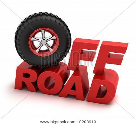 Off-road racing symbol
